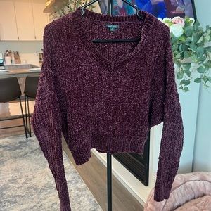 Wild Fable Knit Crop Sweater - Size S